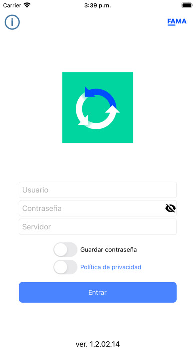 Emulate iPhone app FAMA Traslado de Residuos using MyAndroid Emulate iPhone app FAMA Traslado de Residuos using MyAndroid
