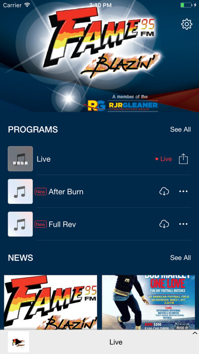Emulate iPhone app FAME 95FM using MyAndroid Emulate iPhone app FAME 95FM using MyAndroid