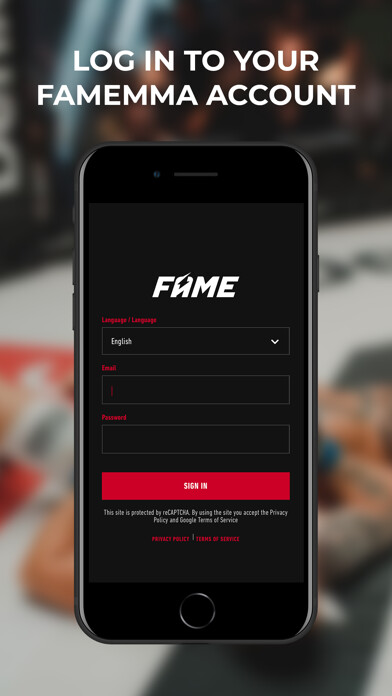Emulate iPhone app FAME MMA PLAYER using MyAndroid Emulate iPhone app FAME MMA PLAYER using MyAndroid