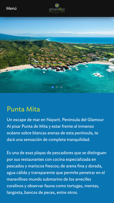 Emulate iPhone app FAM G2G - Punta mita using MyAndroid