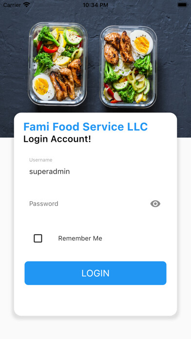 Emulate iPhone app FAMIFOODSERVICE using MyAndroid Emulate iPhone app FAMIFOODSERVICE using MyAndroid