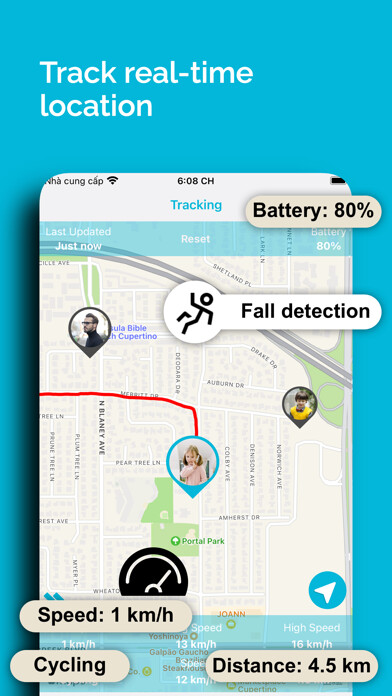 Emulate iPhone app FamiGuard: Family Locator using MyAndroid