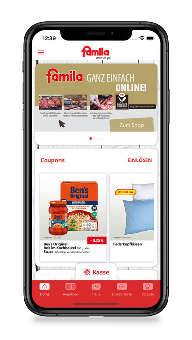 Emulate iPhone app famila Nordost using MyAndroid