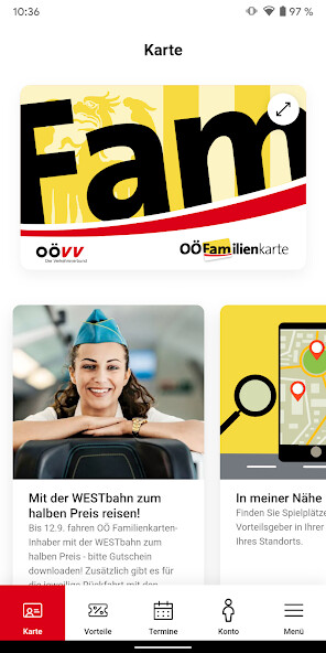 Run android online APK Familienkarte App from MyAndroid or emulate Familienkarte App using MyAndroid