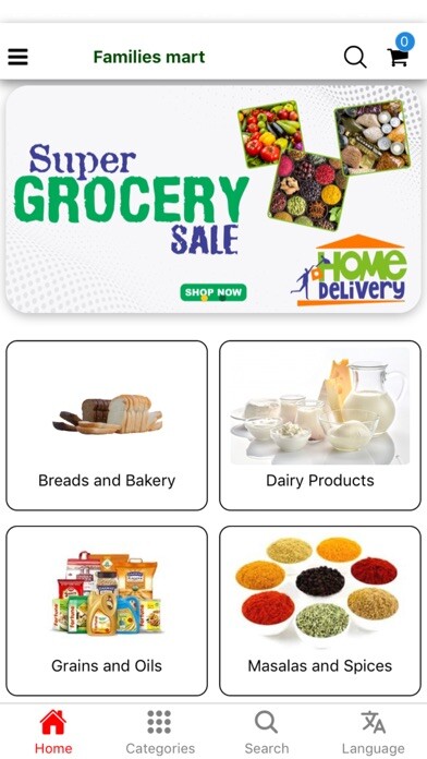 Emulate iPhone app Families Mart using MyAndroid Emulate iPhone app Families Mart using MyAndroid
