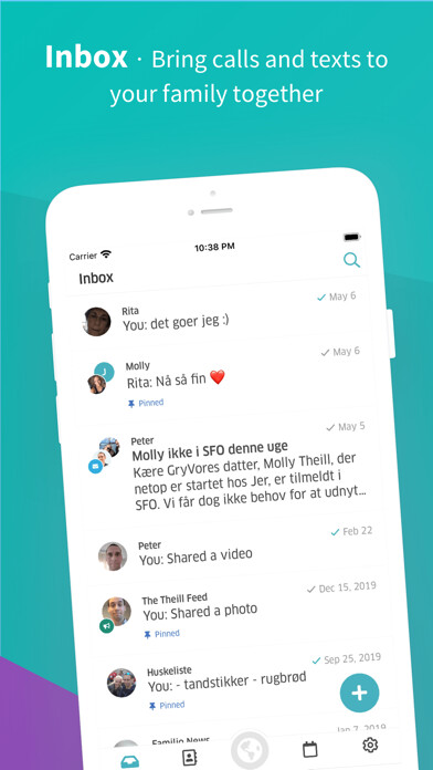 Emulate iPhone app Familio: Family organizer using MyAndroid Emulate iPhone app Familio: Family organizer using MyAndroid