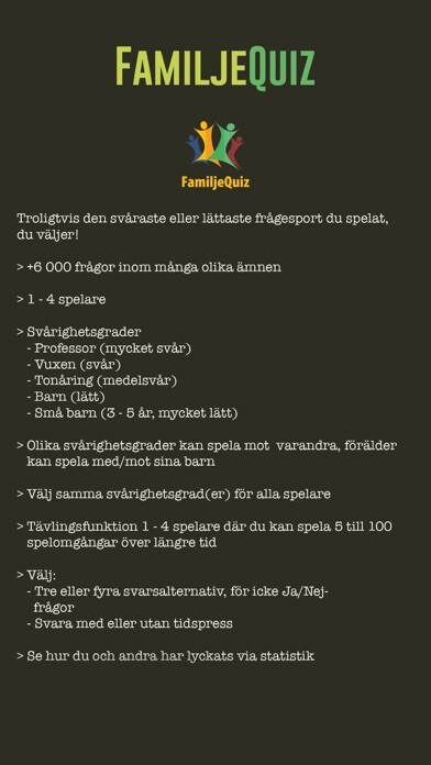 Emulate iPhone app FamiljeQuiz using MyAndroid Emulate iPhone app FamiljeQuiz using MyAndroid