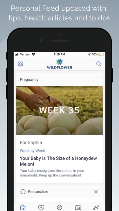 Emulate iPhone app FamilyCare by Wildflower using MyAndroid