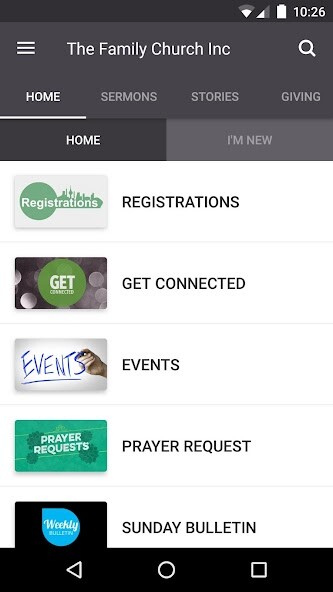 Emulate iPhone app FamilyChurch.App using MyAndroid Emulate iPhone app FamilyChurch.App using MyAndroid