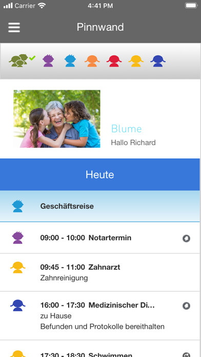 Emulate iPhone app Family-Cockpit using MyAndroid Emulate iPhone app Family-Cockpit using MyAndroid