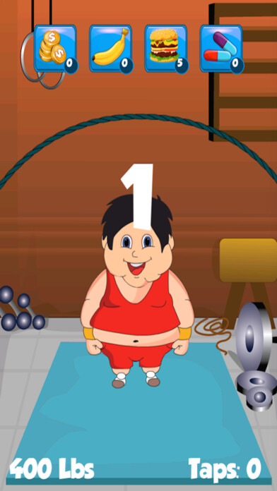 Emulate iPhone app Family Fat Guy Diet Now or Never : Fitness Jump rope until Slim using MyAndroid