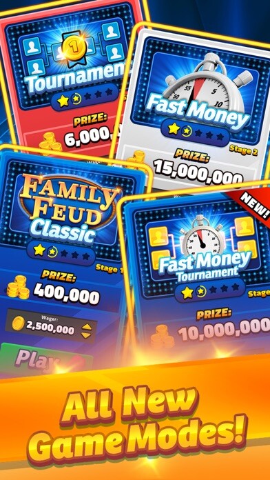 Emulate iPhone app Family Feud® Live! using MyAndroid