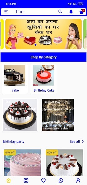 Run android online APK family function cake house from MyAndroid or emulate family function cake house using MyAndroid
