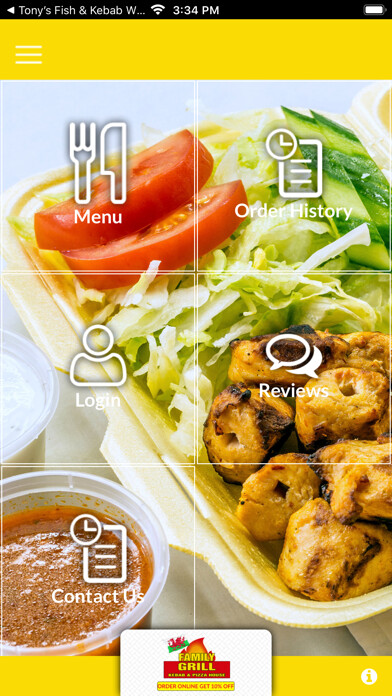 Emulate iPhone app FAMILY GRILL & PIZZA MAESTEG using MyAndroid