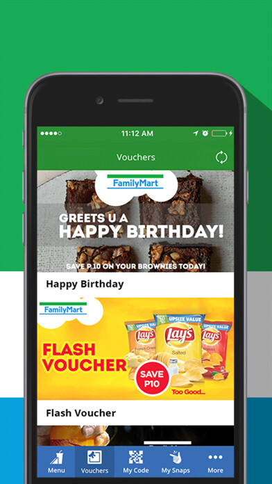 Emulate iPhone app FamilyMart: Snap App using MyAndroid Emulate iPhone app FamilyMart: Snap App using MyAndroid