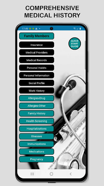 Run android online APK Family Medical Diary from MyAndroid or emulate Family Medical Diary using MyAndroid