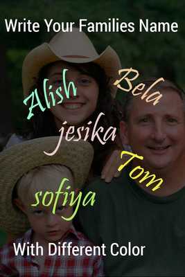 Emulate Android APK Family Name Live Wallpaper