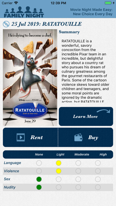 Emulate iPhone app Family Night App using MyAndroid Emulate iPhone app Family Night App using MyAndroid
