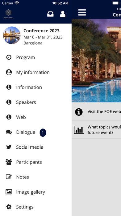 Emulate iPhone app Family Office Experiences using MyAndroid