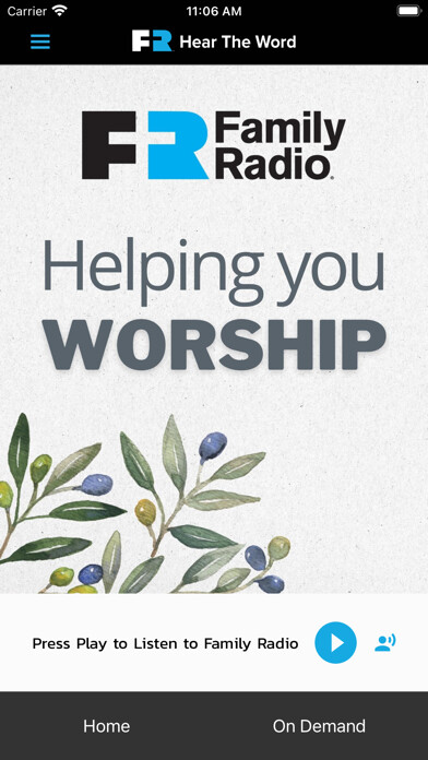 Emulate iPhone app Family Radio using MyAndroid Emulate iPhone app Family Radio using MyAndroid