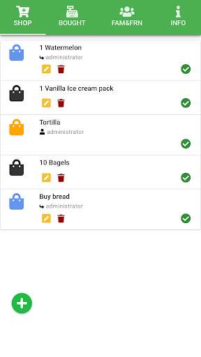 Run android online APK Family Shopping Manager: Sync your family shopping from MyAndroid or emulate Family Shopping Manager: Sync your family shopping using MyAndroid