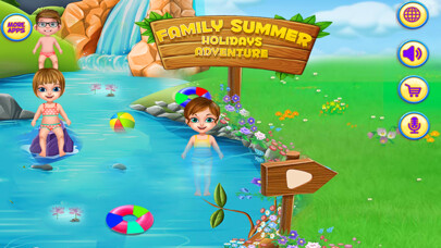 Emulate iPhone app Family Summer Holidays Game using MyAndroid Emulate iPhone app Family Summer Holidays Game using MyAndroid