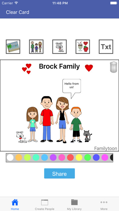 Emulate iPhone app Familytoon using MyAndroid Emulate iPhone app Familytoon using MyAndroid