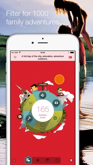 Emulate iPhone app Family Trips using MyAndroid