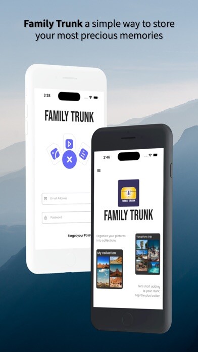 Emulate iPhone app Family Trunk using MyAndroid