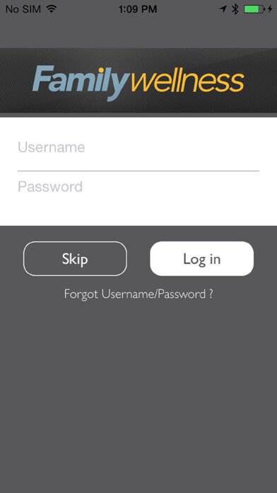 Emulate iPhone app Family Wellness Fargo using MyAndroid