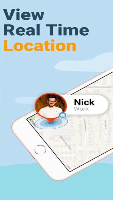 Emulate iPhone app FAMLO: Phone Location Tracker using MyAndroid