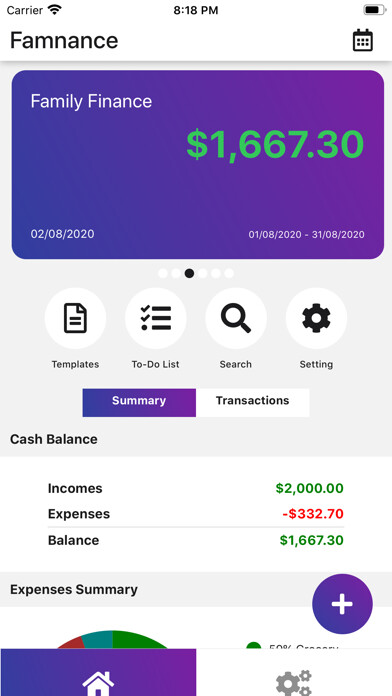 Emulate iPhone app Famnance using MyAndroid Emulate iPhone app Famnance using MyAndroid