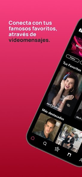 Run android online APK Famosos - Saludos a un Clic from MyAndroid or emulate Famosos - Saludos a un Clic using MyAndroid