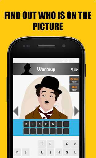 Run android online APK Famous Celebrities Quiz from MyAndroid or emulate Famous Celebrities Quiz using MyAndroid