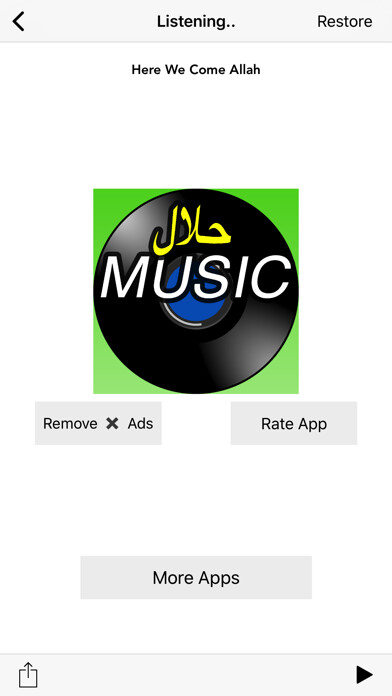 Emulate iPhone app Famous Halal Islamic Songs using MyAndroid Emulate iPhone app Famous Halal Islamic Songs using MyAndroid