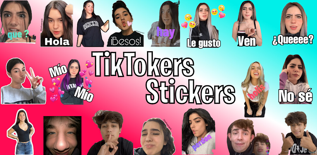 Run android online APK Famous TikTokers Stickers. from MyAndroid or emulate Famous TikTokers Stickers. using MyAndroid Run android online APK Famous TikTokers Stickers. from MyAndroid or emulate Famous TikTokers Stickers. using MyAndroid
