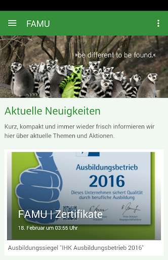 Run android online APK FAMU GmbH from MyAndroid or emulate FAMU GmbH using MyAndroid