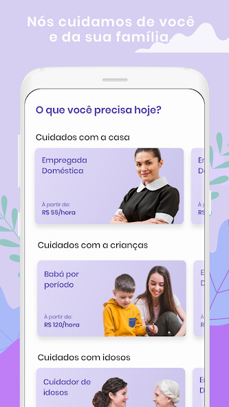Run android online APK Famyle: Contrate profissionais para sua família. from MyAndroid or emulate Famyle: Contrate profissionais para sua família. using MyAndroid