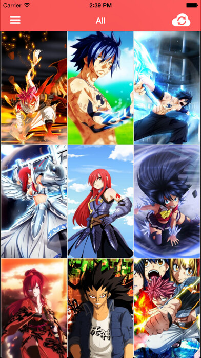 Emulate iPhone app FanArts Wallpaper for Fairy Tail using MyAndroid Emulate iPhone app FanArts Wallpaper for Fairy Tail using MyAndroid