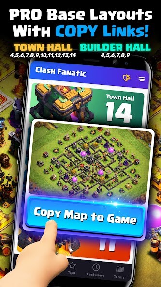 Run android online APK Fanatic App for Clash of Clans from MyAndroid or emulate Fanatic App for Clash of Clans using MyAndroid