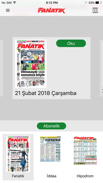 Emulate iPhone app Fanatik eGazete using MyAndroid Emulate iPhone app Fanatik eGazete using MyAndroid