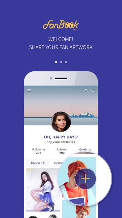 Emulate iPhone app FanBook:FanArt Social Platform using MyAndroid Emulate iPhone app FanBook:FanArt Social Platform using MyAndroid
