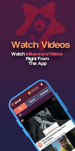 Run android online APK Fancall: Video-Call YouTubers from MyAndroid or emulate Fancall: Video-Call YouTubers using MyAndroid