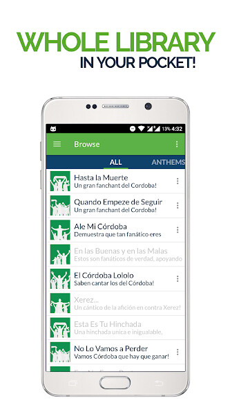 Run android online APK FanChants: Cordoba Fans Songs Chants from MyAndroid or emulate FanChants: Cordoba Fans Songs Chants using MyAndroid Run android online APK FanChants: Cordoba Fans Songs Chants from MyAndroid or emulate FanChants: Cordoba Fans Songs Chants using MyAndroid