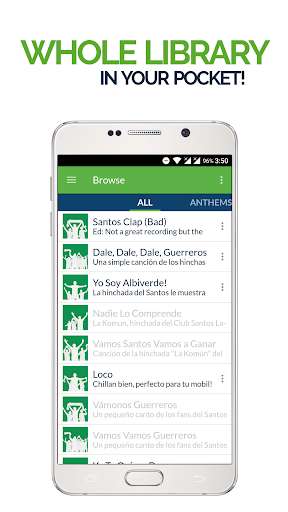 Run android online APK FanChants: Santos Laguna Fans Songs & Chants from MyAndroid or emulate FanChants: Santos Laguna Fans Songs & Chants using MyAndroid