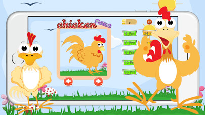 Emulate iPhone app Fancy Chickens Jigsaw Puzzles Game Online Kids using MyAndroid