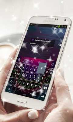 Emulate Android APK Fancy Colors Keyboard Theme
