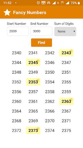 Run android online APK Fancy Number Finder from MyAndroid or emulate Fancy Number Finder using MyAndroid