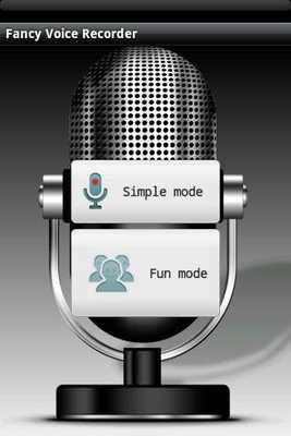 Emulate Android APK Fancy Voice Recorder