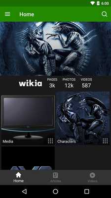 Emulate Android APK FANDOM for: Alien vs. Predator